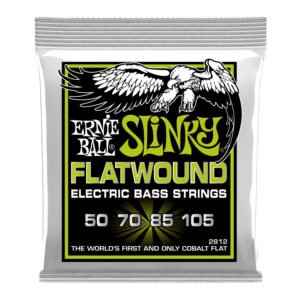 P02812 CUERDAS BAJO ELECTRICO REGULAR SLINKY FLATWOUND 50-105 ERNIE BALL