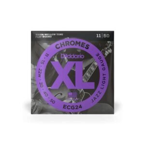 ECG24 CUERDAS GUITARRA ELECTRICA CHROMES JAZZ LIGHT 11-50 DADDARIO