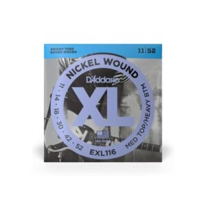 EXL116 CUERDAS GUITARRA ELECTRICA XL MEDIUM TOP/HEAVY BOTTOM 11-52 DADDARIO