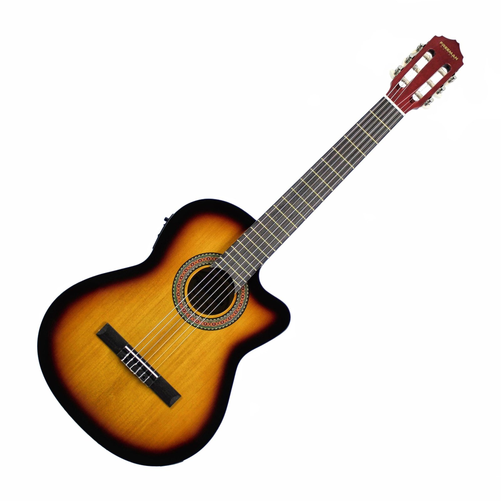 FRCG44CEQ SB GUITARRA E/A NYLON FREEMAN