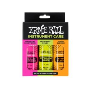 P04225 KIT LIMPIEZA C/ PAÑO MICROFIBRA ERNIE BALL