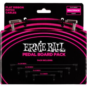P06224 PATCH MULTIPACK FLAT 4 UNIDADES ERNIE BALL