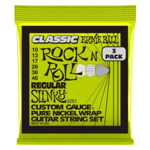 P03251 CUERDAS GUITARRA ELECTRICA PACK 3 SET 10-46 ERNIE BALL