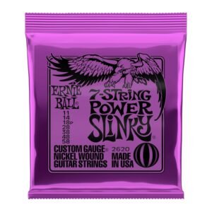 P02620 CUERDAS GUITARRA ELECTRICA SET 7 11/58 ERNIE BALL