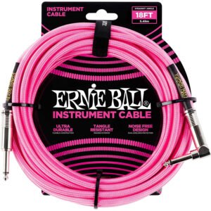 P06083 NEON/PINK 5,4 MTS CABLE INSTRUMENTO ERNIE BALL