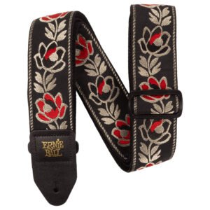 P05380 CORREA GUITARRA CLASSIC JACQUARD NOBLE ROSE ERNIE BALL