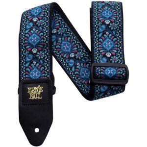 P04097 INDIGO ORCHID JACQUARD CORREA GUITARRA ERNIE BALL