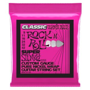 P02253 SUPER SLINKY CLASSIC CUERDAS GUITARRA ELECTRICA ERNIE BALL