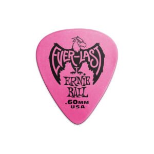 P09179 EVERLAST PINK .6MM PACK UÑETAS 12 UÑETAS ERNIE BALL